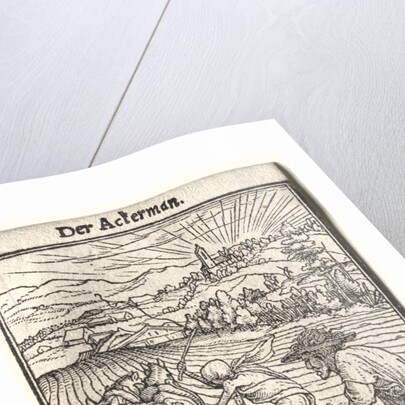 Dance of Death: The Ploughman by Hans Holbein