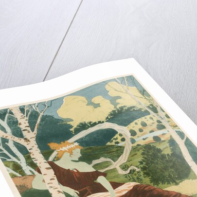 Dans les Bois, 1899 by Eugène Grasset