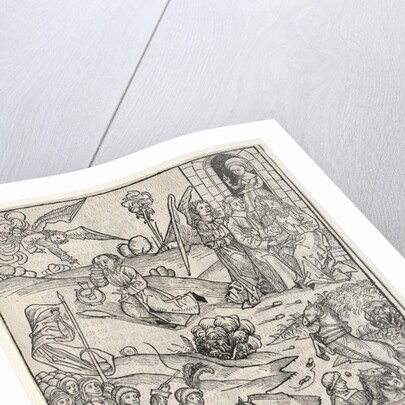 Der Schatzbehalter: The Return of Tobias to Tobit; The Arrival of Tobias Wife…, 1491 by Michael Wolgemut