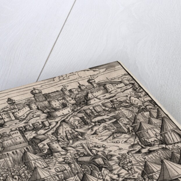 Der Weisskunig: The Siege of Padua, 1512-1515 by Hans Burgkmair