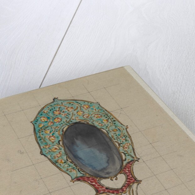 Design for a Hand Mirror, c. 1900-1902 by Félix Bracquemond