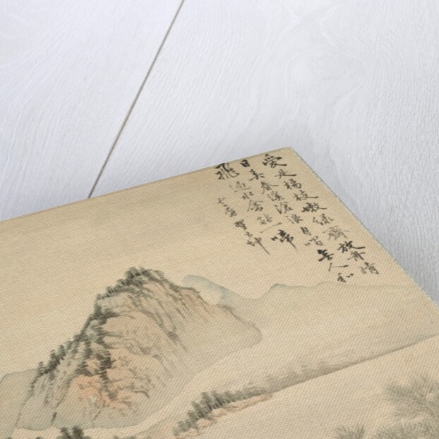 Drifting in a Boat, 1847 by Tsubaki Chinzan