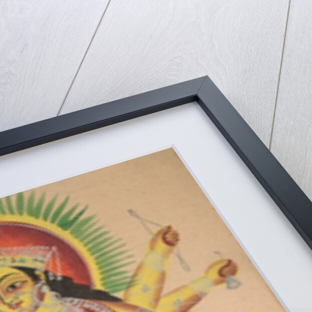 Durga Killing the Demon Mahisha, 1800s by Unknown