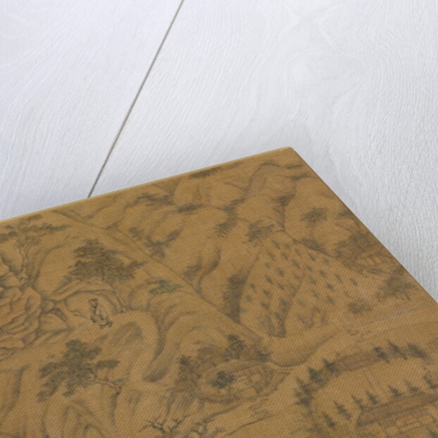 Dwelling in the Longmian Mountains, 1100s-1200s by Li Gonglin