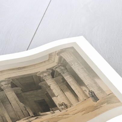 Egypt and Nubia, Volume I: Grand Portico of the Temple of Philae, Nubia, 1847 by Louis Haghe