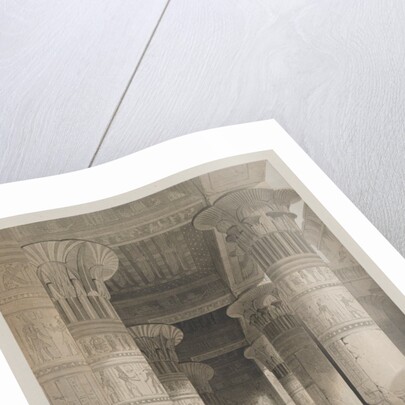 Egypt and Nubia, Volume I: View Under the Grand Portico of the Temple, Philae, 1846 by Louis Haghe