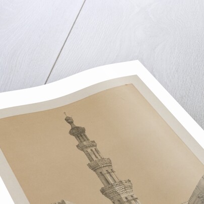 Egypt and Nubia, Volume III: Minaret of the Principal Mosque Siout, Upper Egypt, 1849 by Louis Haghe