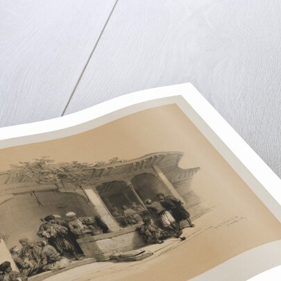 Egypt and Nubia, Volume III: The Coffee Shop, 1849 by Louis Haghe