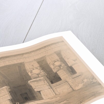 Egypt and Nubia: Volume I - No. 35, Dendera, 1838 by Louis Haghe