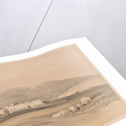Egypt and Nubia: Volume II - No. 20, Medinet Abou, Thebes, 1838 by Louis Haghe
