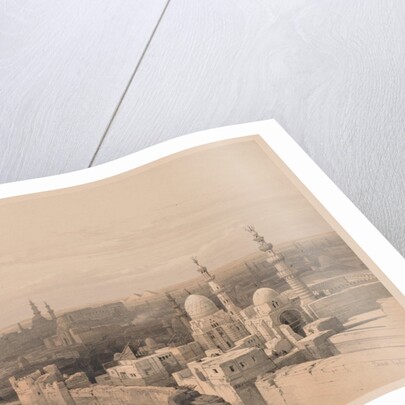 Egypt and Nubia: Volume III - No. 26, Cairo, Looking West, 1838 by Louis Haghe