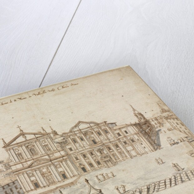 Eighteen Views of Rome: The Church of Santa Maria in Vallicella, 1665 by Lievin Cruyl