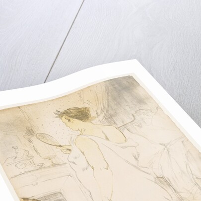 Elles: Woman with a Hand Mirror, 1896 by Henri de Toulouse-Lautrec