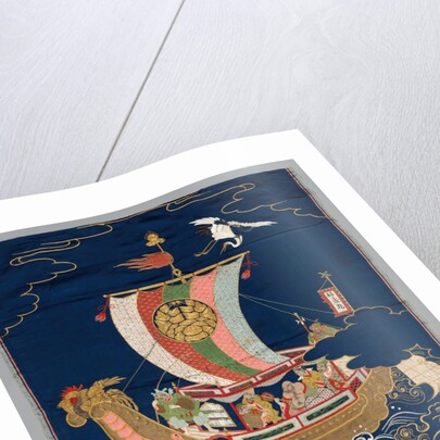 Embroidered Fukusa, late 1800s-early 1900s by Unknown