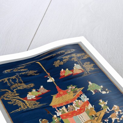 Embroidered Fukusa, late 1800s-early 1900s by Unknown
