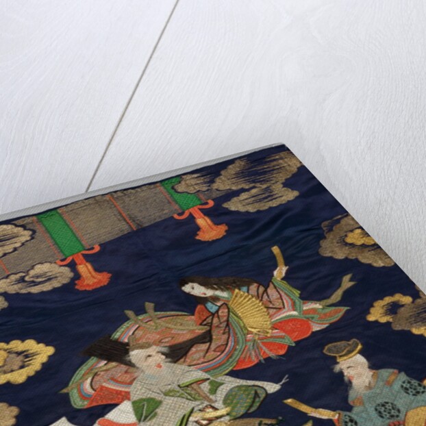 Embroidered Fukusa, late 1800s-early 1900s by Unknown