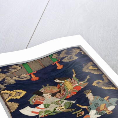 Embroidered Fukusa, late 1800s-early 1900s by Unknown