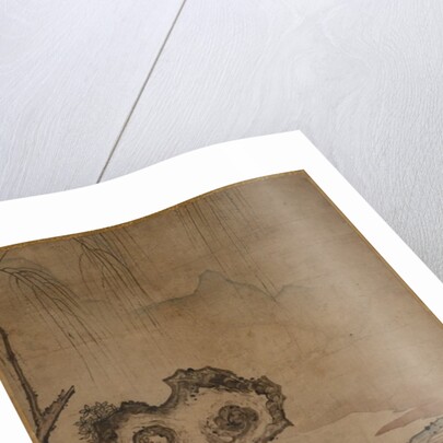 Emperor Minghuang Teaching Yang Gueifei to Play the Flute, late 1400s-early 1500s by Choryusai