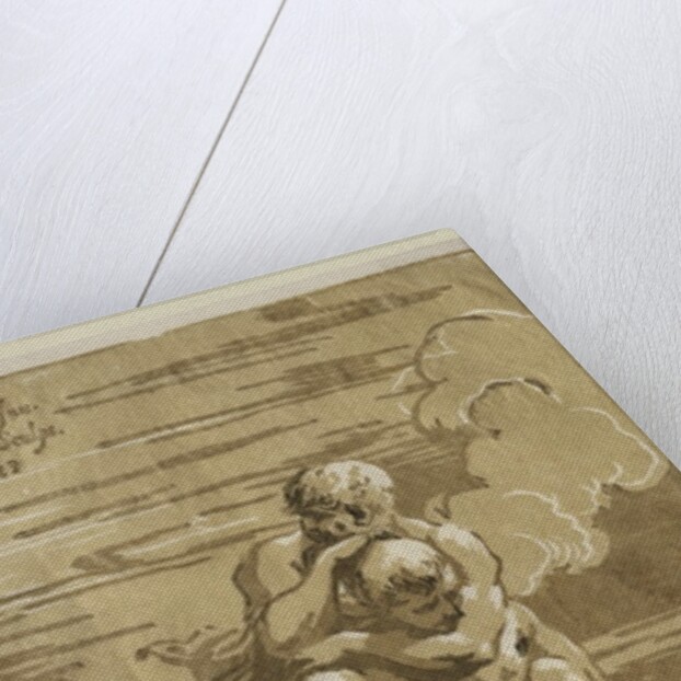 Eneas Carrying Anchises, his Father, from the Burning of Troy, 1723 by Antonio Maria I Zanetti