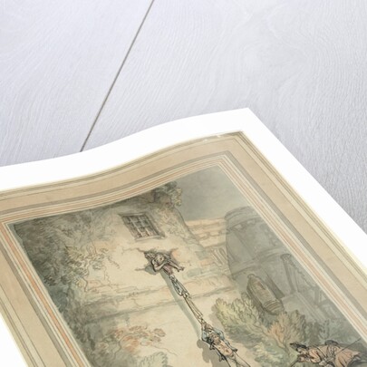 Escape of French Prisoners by Thomas Rowlandson