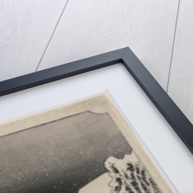 Evening Snow at Kambara, 1833 by Ando Hiroshige