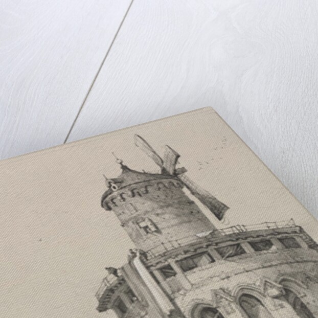 Facsimiles of Sketches Made in Flanders and Germany: On the Walls, Cologne, 1833 by Samuel Prout; Charles Joseph Hullmandel