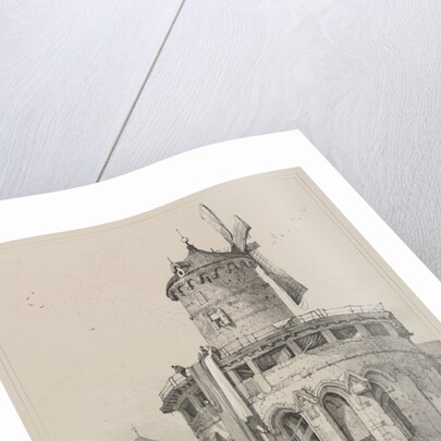 Facsimiles of Sketches Made in Flanders and Germany: On the Walls, Cologne, 1833 by Samuel Prout; Charles Joseph Hullmandel
