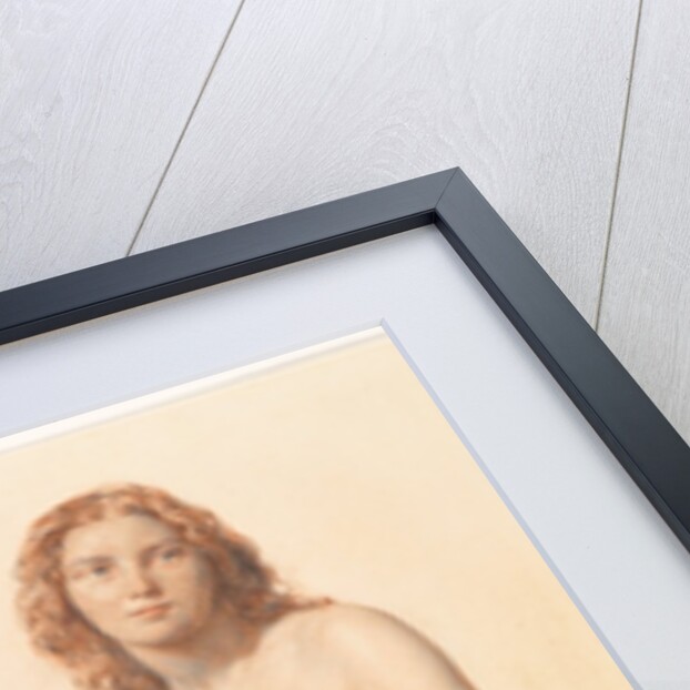 Female Nude, Seated, Three Quarter View from Front, 1859 by William Mulready