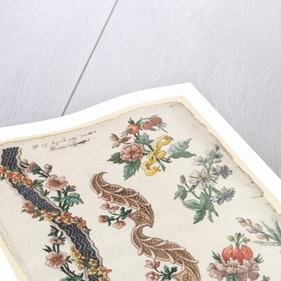Floral Designs and Floral Bands, 1784 by Giacomo Cavenezia