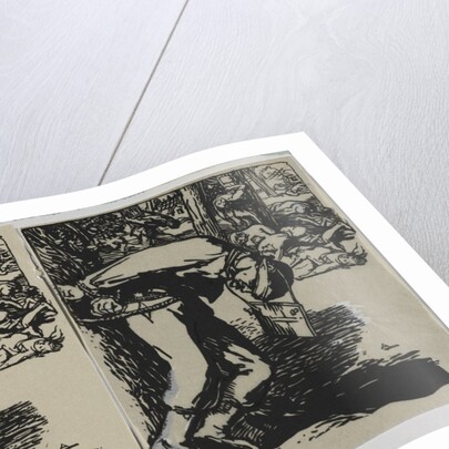 Franc-Tireurs, 1914 by Auguste Louis Lepère