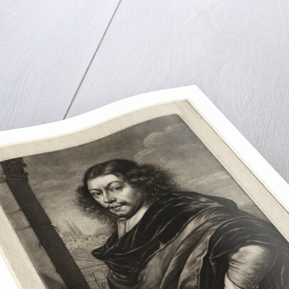 Frans van Mieris I by Abraham Blooteling; Abraham Blooteling; Frans I van Mieris