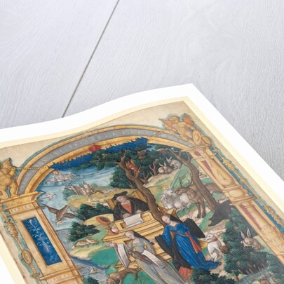 Frontispiece Miniature from the Manuscript of a Poem by Guillaume Crétin?, c. 1537-1540 by Master of Francis I