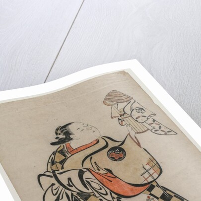 Fujimura Handayu as a Courtesan, mid 1710s by Torii Kiyomasu