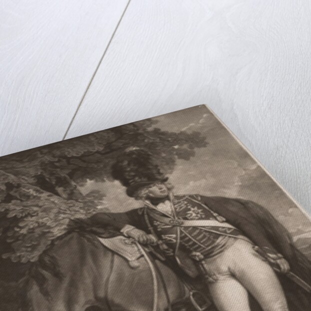 George, Prince of Wales, 1792 by John Raphael Smith