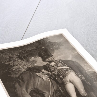 George, Prince of Wales, 1792 by John Raphael Smith