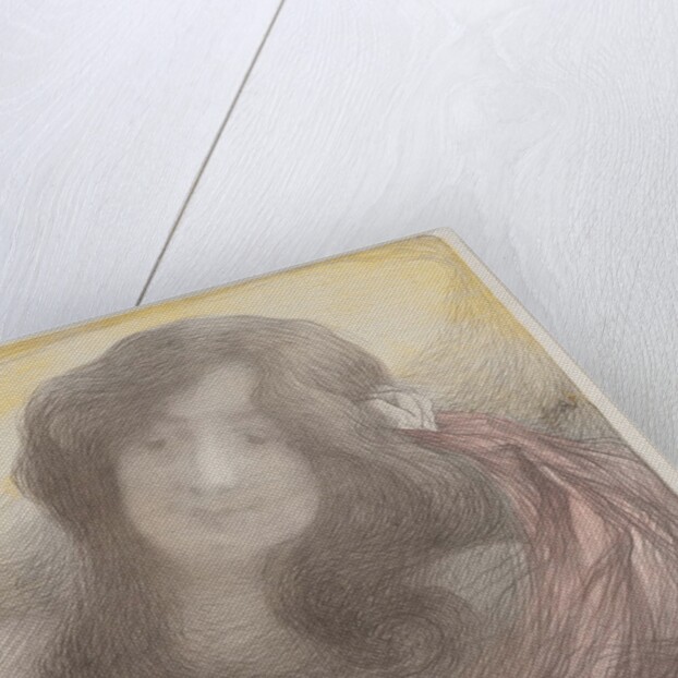 Girl with Long Hair, c. 1898 by Edmond François Aman-Jean