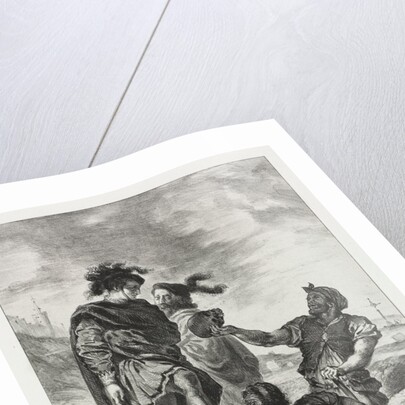 Hamlet: Hamlet and Horatio with the Grave Diggers, 1843 by Eugène Delacroix