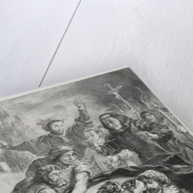 Hamlet: Hamlet and Laertes in the Grave of Ophelia, 1843 by Eugène Delacroix