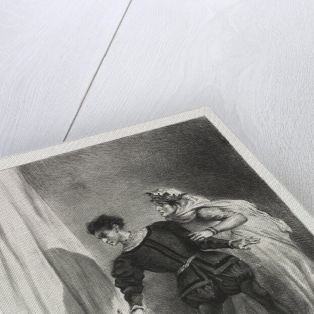 Hamlet: The Murder of Polonius, 1834 by Eugène Delacroix