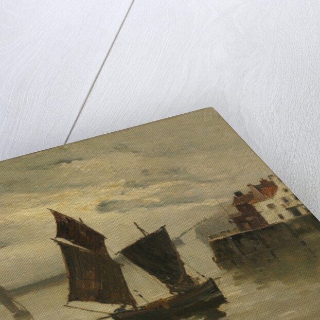 Harbor Scene, undated by Frank Boggs