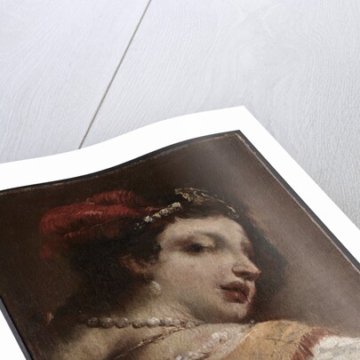 Head of a Woman, c. 1739 by Antonio Guardi