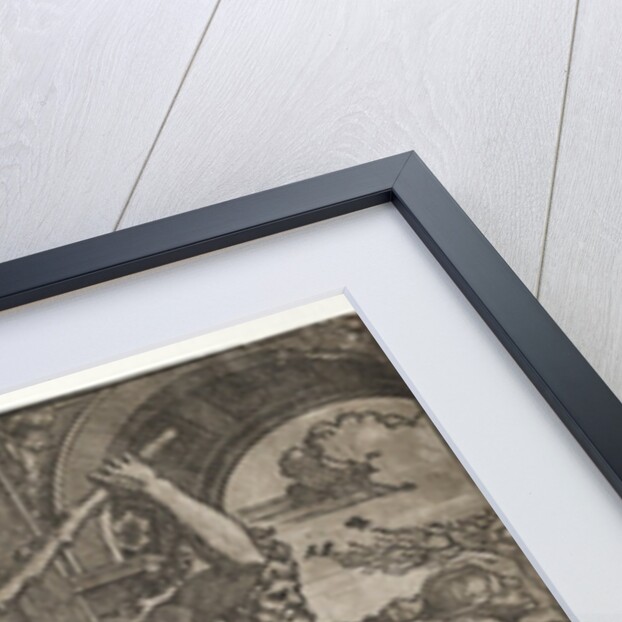 Hercules Driving Envy from the Temple of the Muses, 1522-24 by Ugo da Carpi