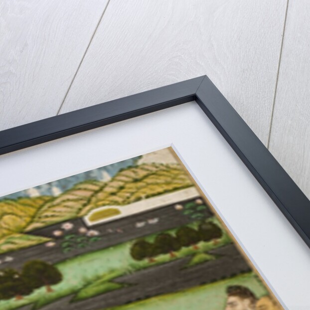 Hindu God Krishna Talking to Elders, c. 1800 by Unknown