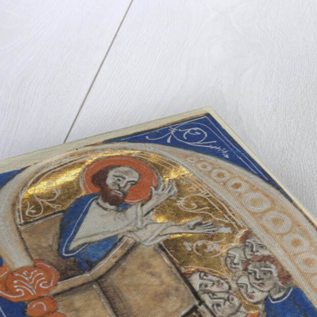 Historiated Initial Excised from a Bible: St. Paul Preaching, 1200s by Unknown