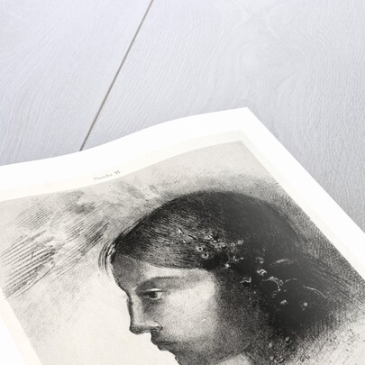 Homage to Goya: Upon Awakening I Saw the Goddess of the Intelligible?, 1885 by Odilon Redon