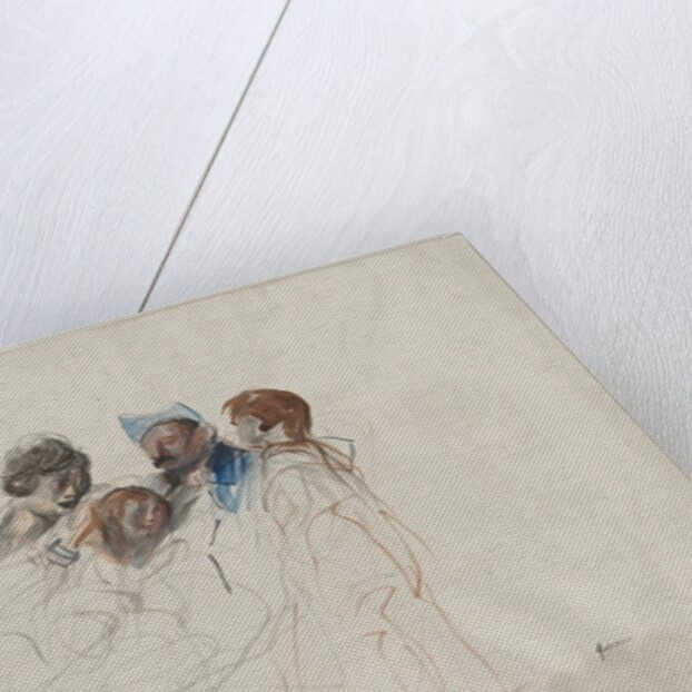 Home on a Furlough, fourth quarter 1800s or first third 1900s by Jean Louis Forain