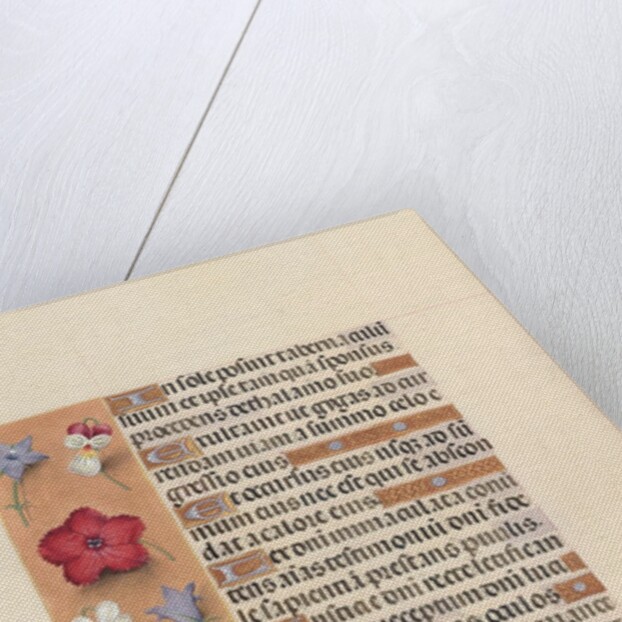 Hours of Queen Isabella the Catholic, Queen of Spain: Fol. 101v, c. 1500 by Master of the First Prayerbook of Maximillian