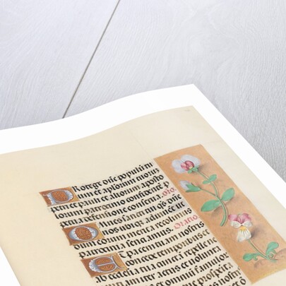 Hours of Queen Isabella the Catholic, Queen of Spain: Fol. 125r, c. 1500 by Master of the First Prayerbook of Maximillian
