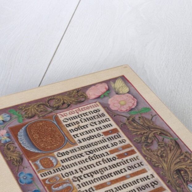 Hours of Queen Isabella the Catholic, Queen of Spain: Fol. 155r, c. 1500 by Master of the First Prayerbook of Maximillian