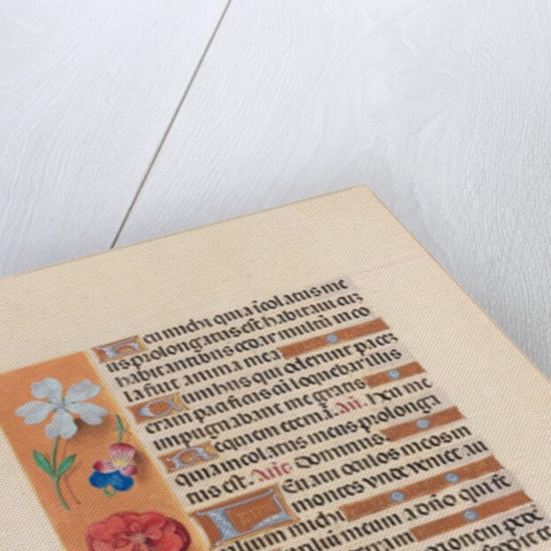 Hours of Queen Isabella the Catholic, Queen of Spain: Fol. 221v, c. 1500 by Master of the First Prayerbook of Maximillian